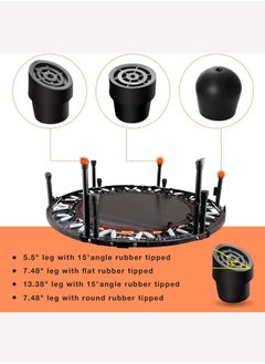 Arabest Foldable Mini Trampoline, Indoor Trampoline for Kids, Adults Indoor/Garden Workout, Fitness Rebounder  - Image 5