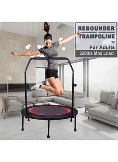 Arabest Foldable Mini Trampoline, Indoor Trampoline for Kids, Adults Indoor/Garden Workout, Fitness Rebounder  - Image 2
