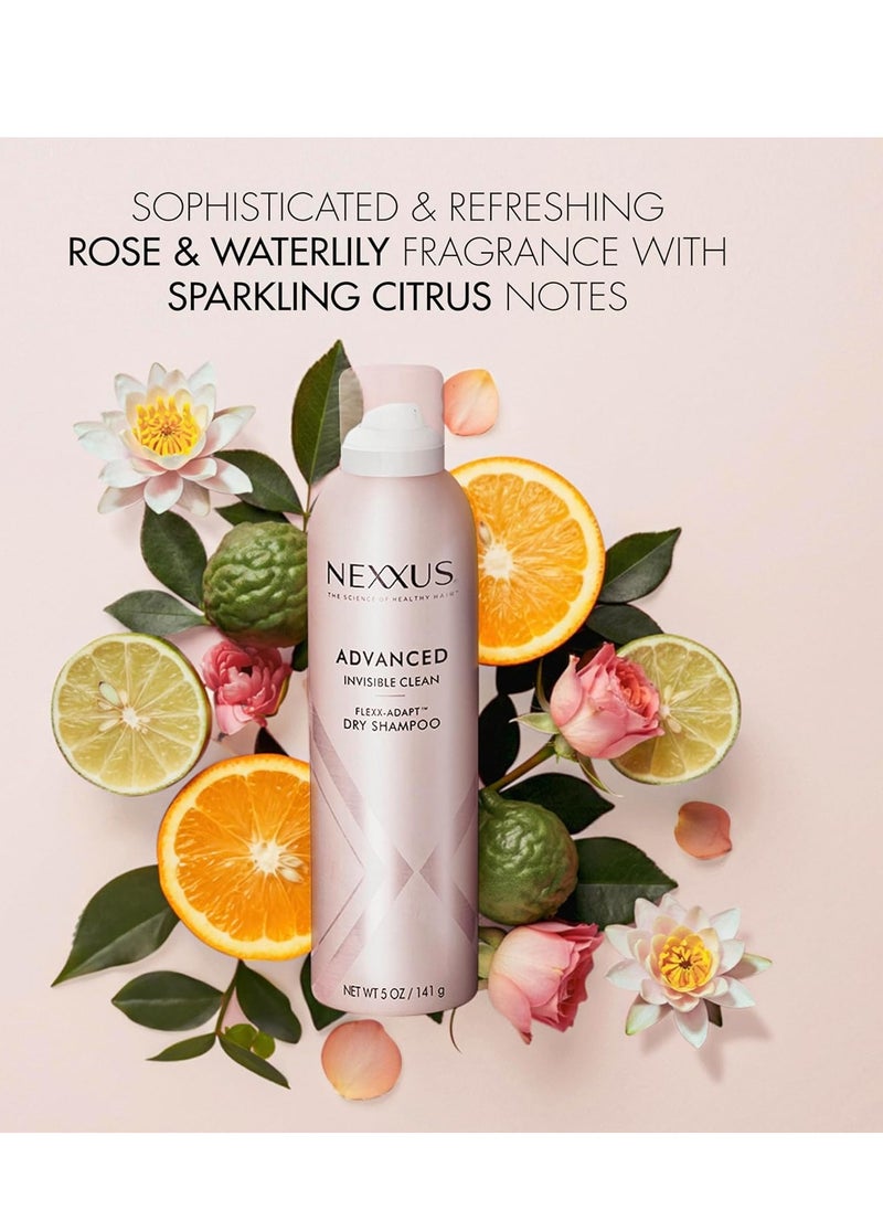 Nexxus - Nexxus Advanced Invisible Clean Dry Shampoo for Instant Oil Control & 72-Hour Freshness with Flexx-Adapt Technology 5 oz - Image 1