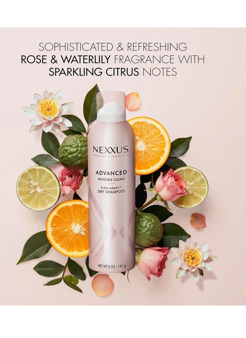 Nexxus - Nexxus Advanced Invisible Clean Dry Shampoo for Instant Oil Control & 72-Hour Freshness with Flexx-Adapt Technology 5 oz - Image 1