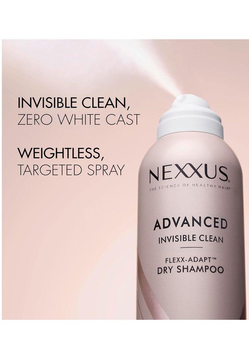 Nexxus - Nexxus Advanced Invisible Clean Dry Shampoo for Instant Oil Control & 72-Hour Freshness with Flexx-Adapt Technology 5 oz - Image 1