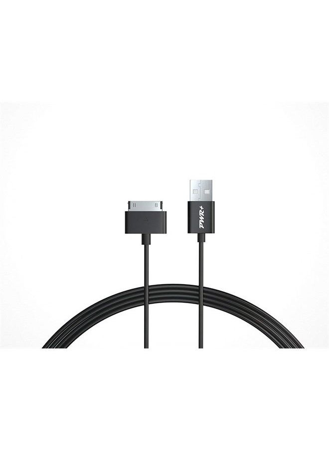 PWR+ - 6.5 Ft Samsung-Galaxy-Tab Tablet-USB-Charging Sync-Data-Cable-30-Pin for Galaxy-Tab-2 10.1 8.9 7.7 7.0 Plus; Note-10.1-GT-N8013-GT-P5113 SGH-I497 SCH-I915 GT-P3113 GT-P3100 SCH-I705 GT-P7510 - Image 1
