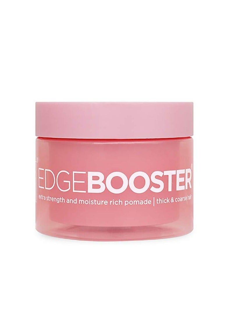 Edge Booster Style Factor Edge Booster Extra Strength and Moisture rich pomade - Thick & Coarse Maximum hold 3.38oz - Pink Sapphire (2 Pack) 