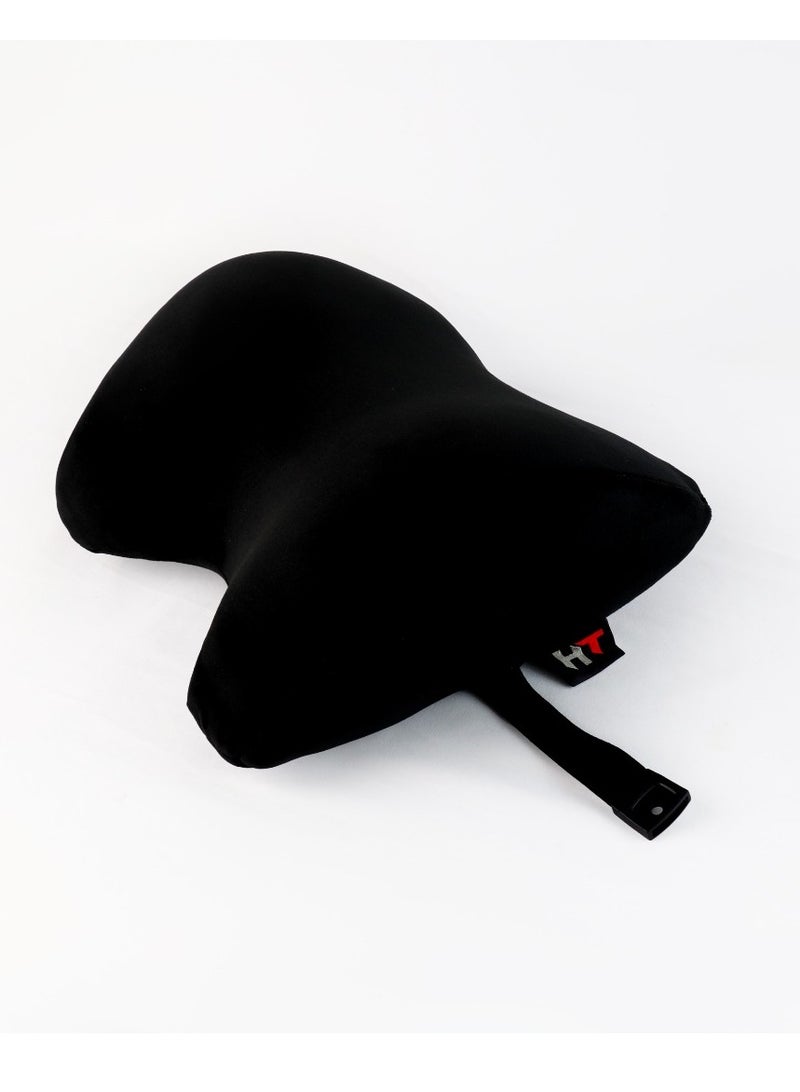 HT Modern designed headrest to provide proper support for the head and neck vertebrae when sitting for long periods from HT, a medical headrest to avoid neck pain for perfect comfort (black) - Image 2