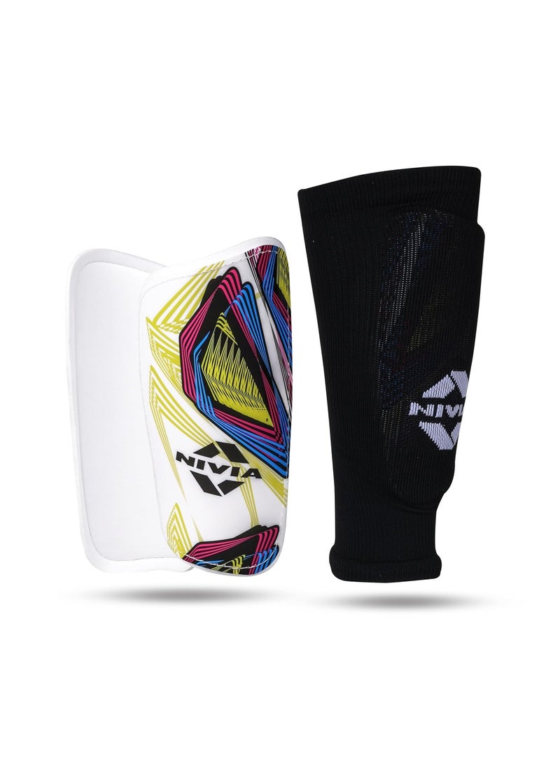 Nivia SG - 756 EVA foam Classic Football Guard for Youth and Adults | Standard | for Football Games Matches, Training | Light Weight & Breathable - Image 2