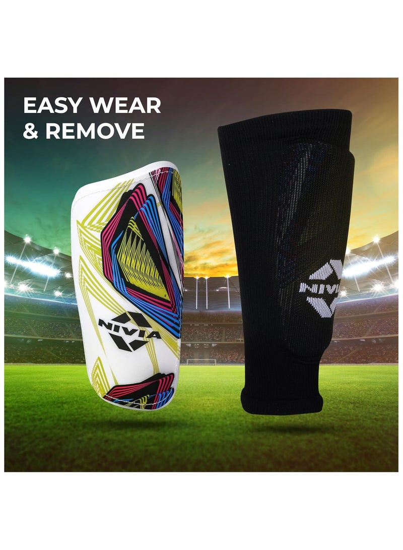 Nivia SG - 756 EVA foam Classic Football Guard for Youth and Adults | Standard | for Football Games Matches, Training | Light Weight & Breathable - Image 5