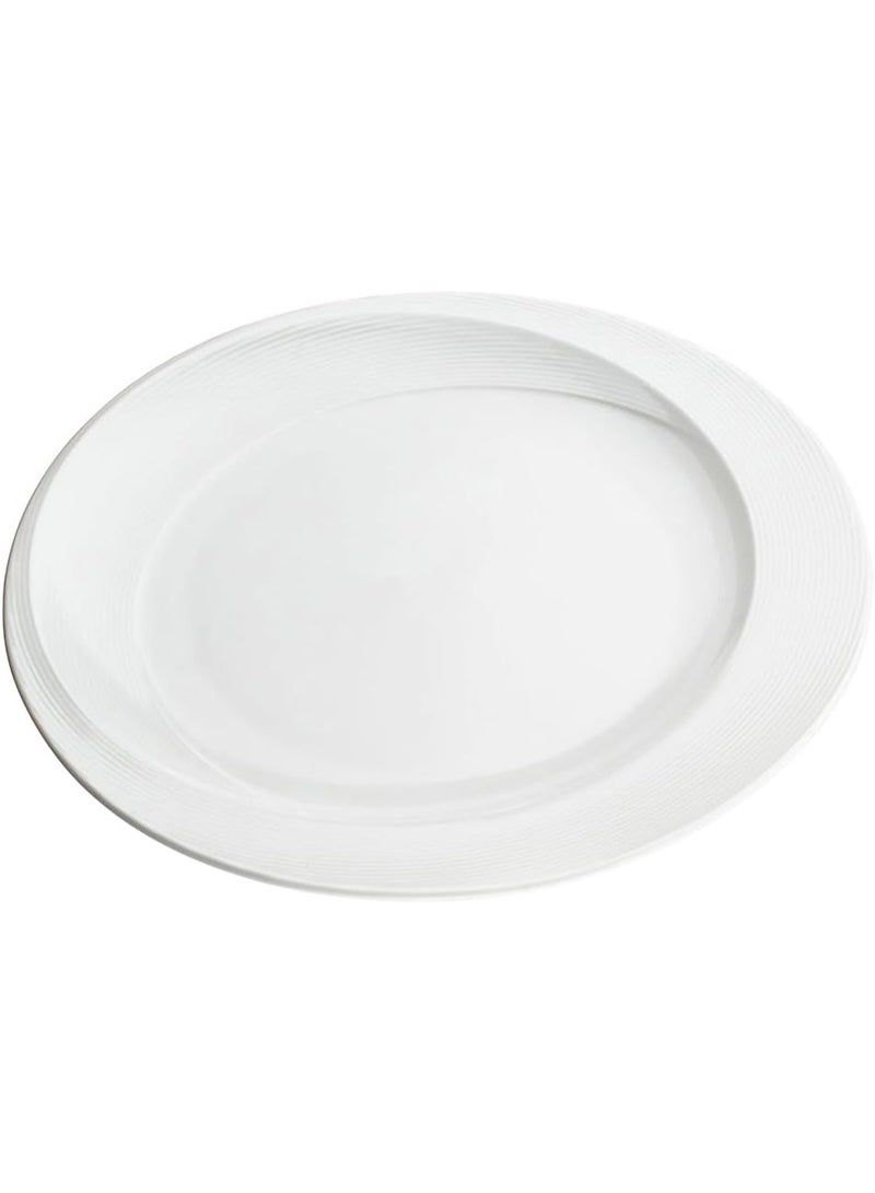 Shallow Bone China Tiffany Plate 14cm – White | Premium Mini Serving Plate for Desserts, Snacks & Appetizers | Elegant Tableware - Image 3