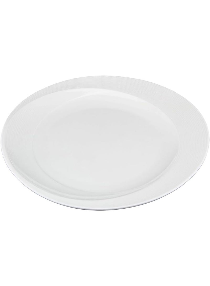 Shallow Bone China Tiffany Plate 14cm – White | Premium Mini Serving Plate for Desserts, Snacks & Appetizers | Elegant Tableware - Image 2