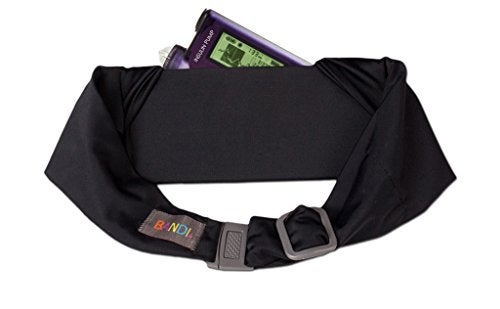 BANDI KIDS Pocket Belt for Medical, Sports, Play, Comfortable Adjustable Fit, Made In USA (Black Solid) - Image 1