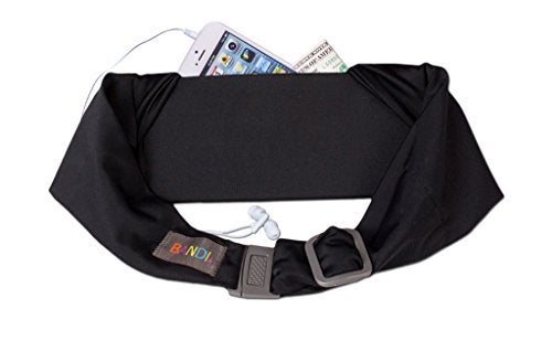BANDI KIDS Pocket Belt for Medical, Sports, Play, Comfortable Adjustable Fit, Made In USA (Black Solid) - Image 2