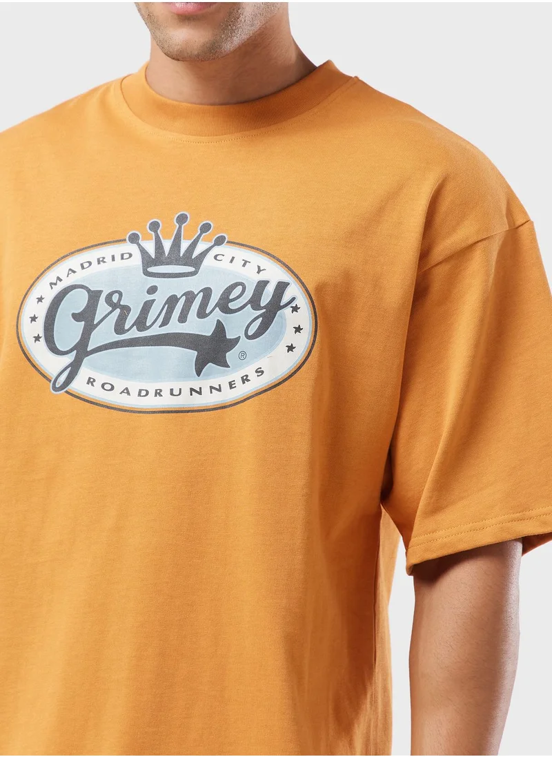 Grimey Madrid Oversized Heavyweight T-Shirt