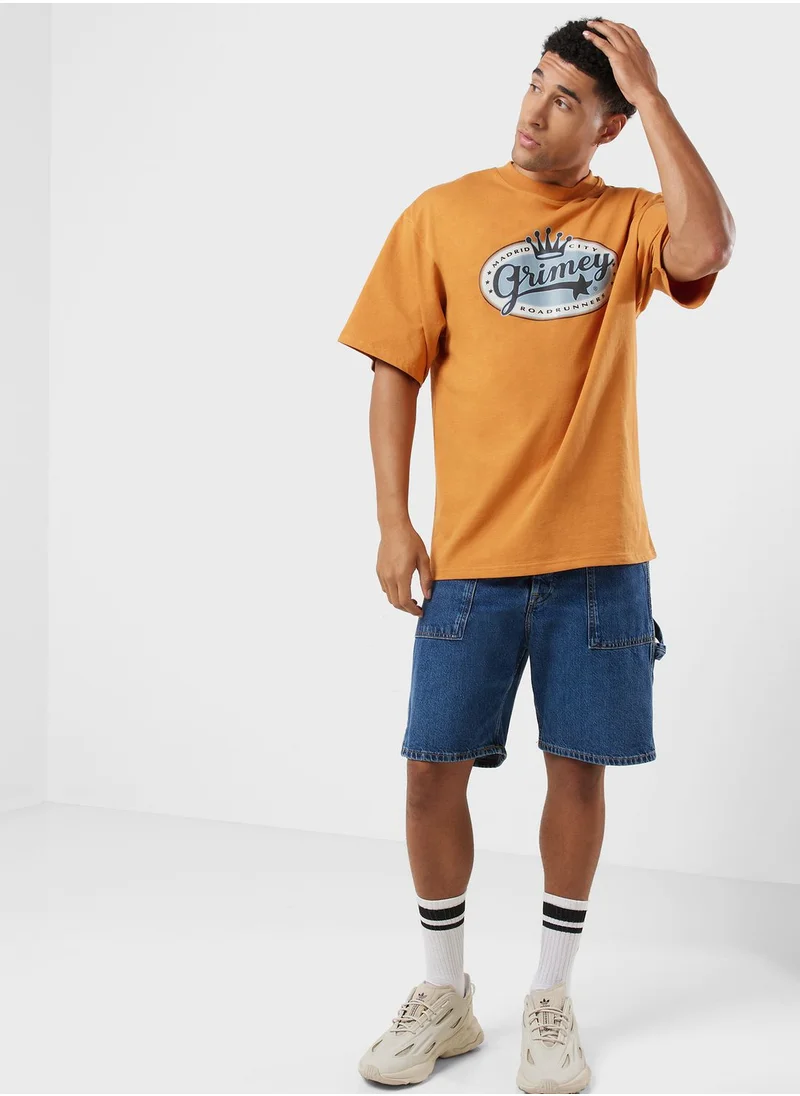 Grimey Madrid Oversized Heavyweight T-Shirt