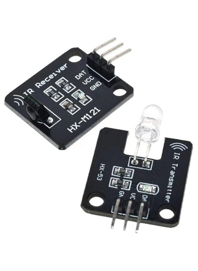 Generic - 38KHz IR Infrared Transmitter and Receiver IR Digital Sensor Module Compatible with Arduino Electronic Building Block - Image 1