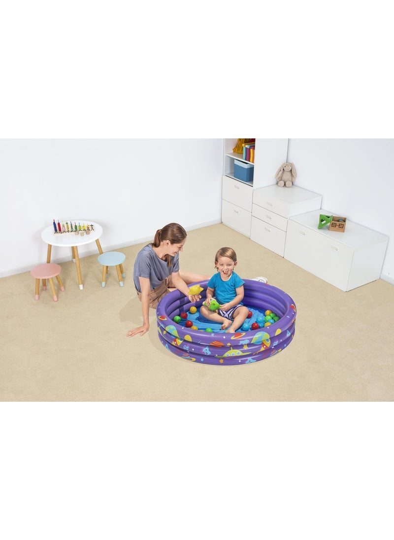 Bestway Bestway® Φ40" x H10"/Φ1.02m x H25cm Intergalactic Surprise Ball Pit  - Image 5