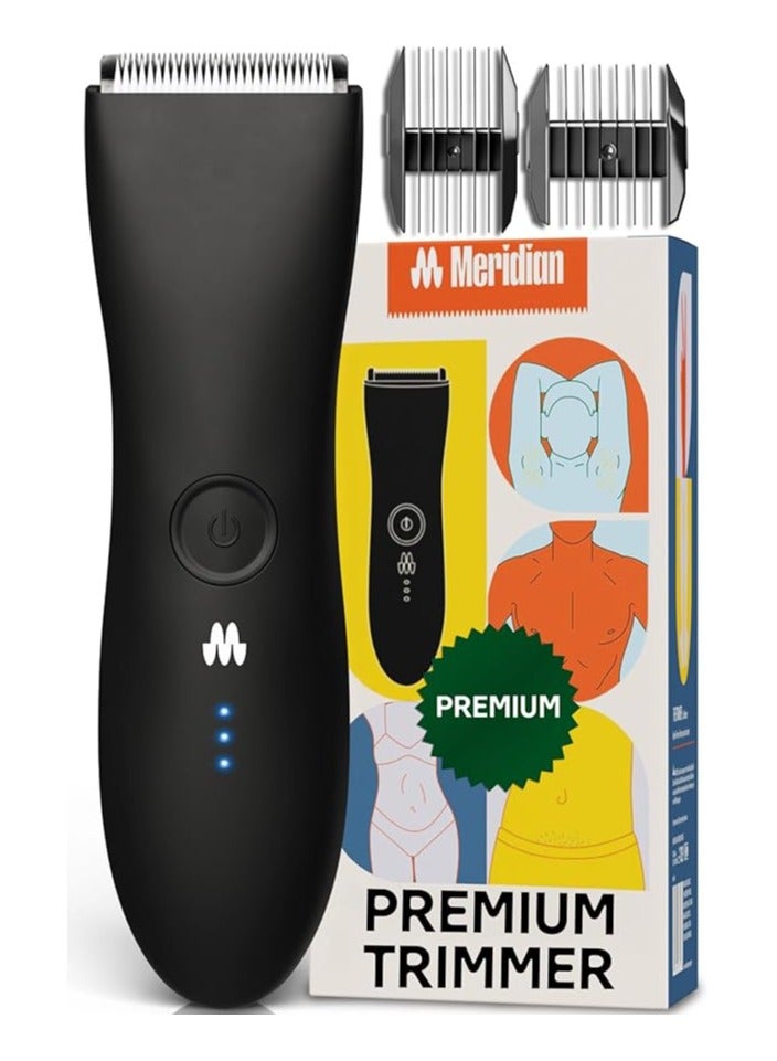 ميريديان مكينة حلاقة بريميوم  - أسود - Image 1