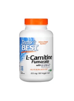 Doctor's Best LCarnitine Fumarate with Biosint Carnitines 855 mg 180 Veggie Caps  - Image 1