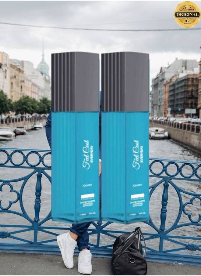 يو إف 2 قطع عطر فيل كول للرجال 100 مل  - Image 1