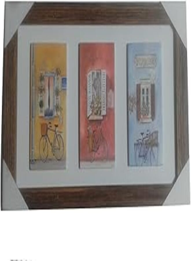 OR Wooden Colorful House Picture 