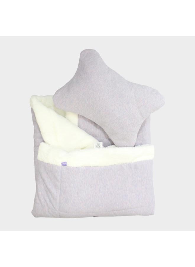 Junior Best Baby Sister Baby Blanket + Pillow  - Image 2