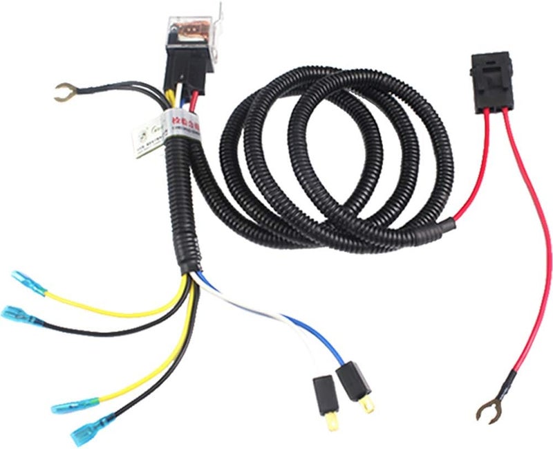 FARBIN Compact Horn 12V Car Horns Loud Dual-Tone Waterproof Auto Horns Electric Snail Horn Kit with Relay Harness,Universal for Any 12V Vehicles - Image 5