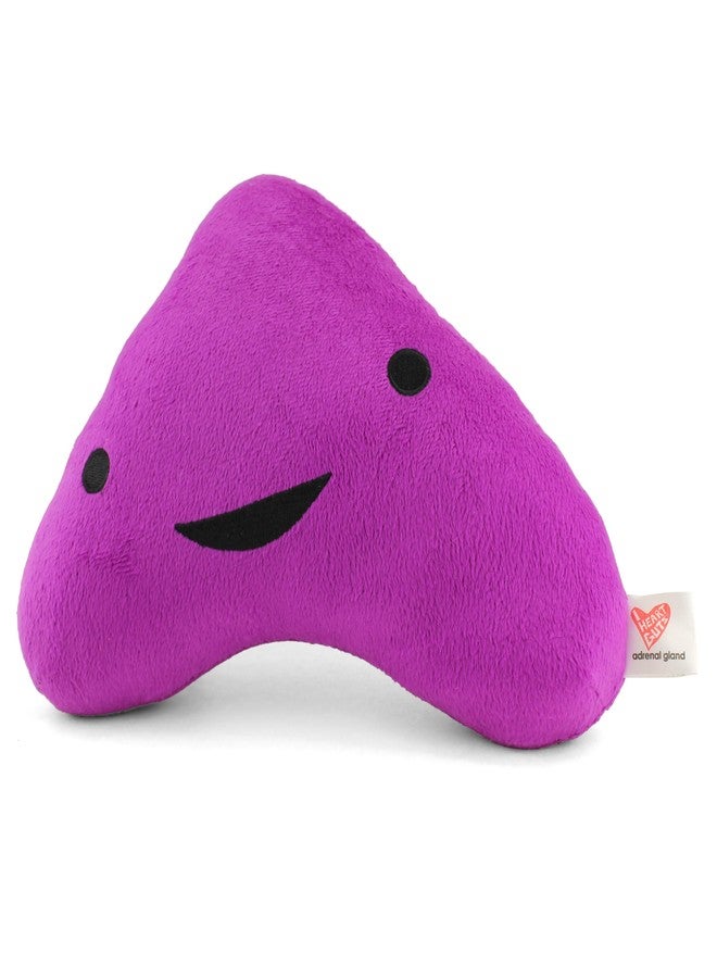 I Heart Guts Adrenal Gland Plush - What a Rush - 10" Adrenal Support Stuffed Toy Plushie | Get Well Gland Cushing's, Adrenals Insufficiency, Addison's, Adenoma Surgery Recovery Gift - Image 1
