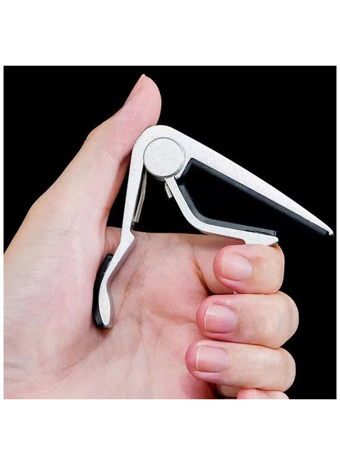 Generic Guitar Capo Aluminum Metal Acoustic Guitar Accessories  - Image 2