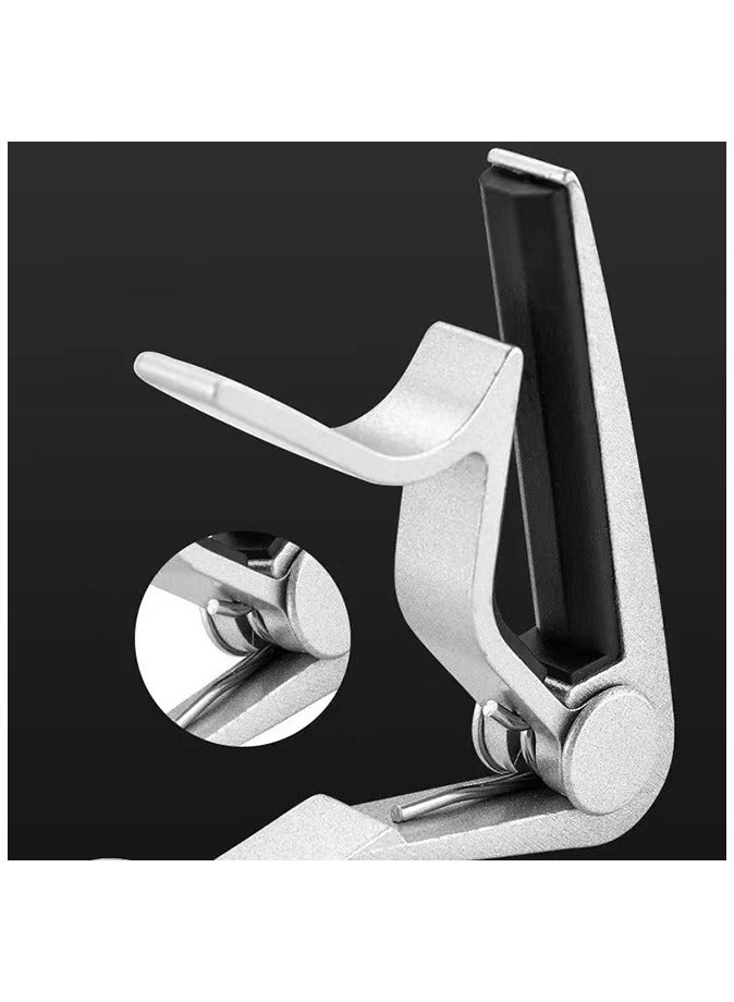 Generic Guitar Capo Aluminum Metal Acoustic Guitar Accessories  - Image 4