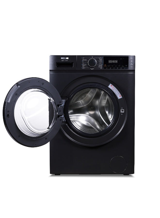 ميلينغ غسالة ملابس ميلنج , فتحة أمامية , 8 ك , غسيل فقط , انفرتر , 1400 دورة , 16 برنامج , سلفر - Image 3