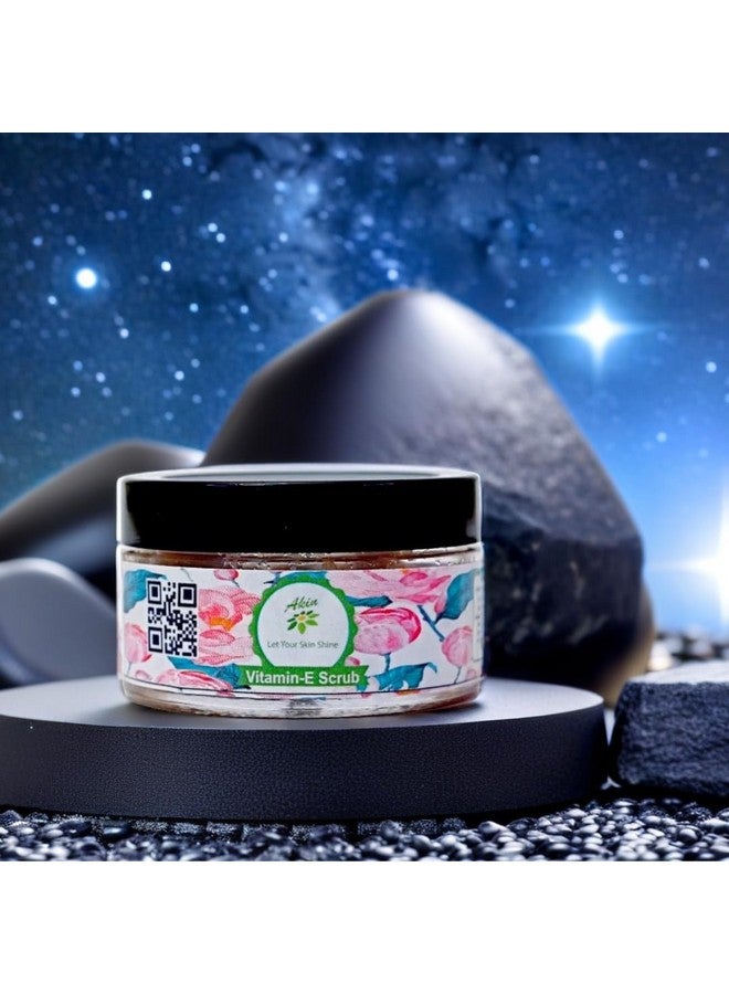 Vitamin E Facial Scrub | Face Scrub with Vitamin E for a Radiant Glow, for Exfoliation | 100% Vegan | Remove Dirt & Dead Skin | for Men & Women | for All Skin Type (50 gm) - Image 1
