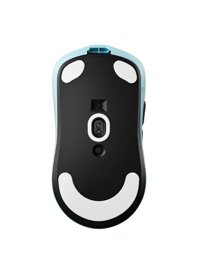 Scyrox V6 Wireless Mouse is lightweight, low-latency, and comfortable for your laptop. It features exceptional performance that takes your gaming experience to a new level. With a response rate of up to 8000 Hz, you can count on fast and accurate responses during intense gaming sessions. Color: Blue - Image 3