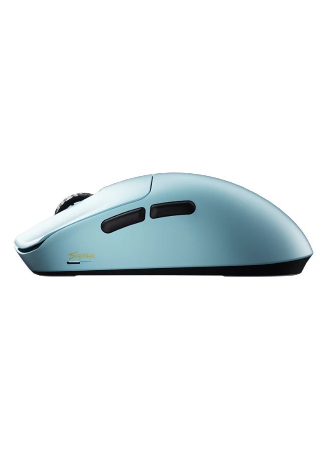 Scyrox V6 Wireless Mouse is lightweight, low-latency, and comfortable for your laptop. It features exceptional performance that takes your gaming experience to a new level. With a response rate of up to 8000 Hz, you can count on fast and accurate responses during intense gaming sessions. Color: Blue - Image 4