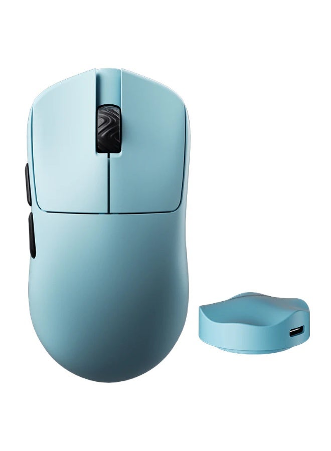 Scyrox V6 Wireless Mouse is lightweight, low-latency, and comfortable for your laptop. It features exceptional performance that takes your gaming experience to a new level. With a response rate of up to 8000 Hz, you can count on fast and accurate responses during intense gaming sessions. Color: Blue - Image 2