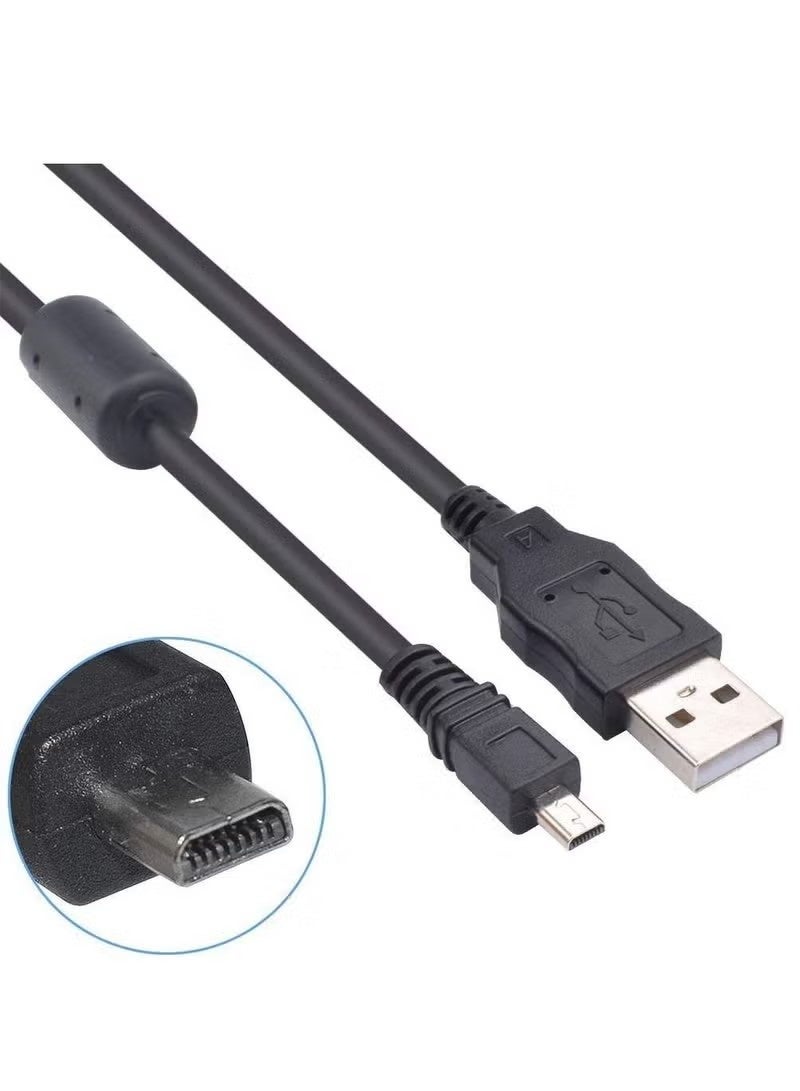 كابل USB بديل UC-E6 لنقل الصور متوافق مع كاميرات CoolPix/L/D/P الرقمية من سلسلة D3300 D750 D7200 Coolpix L340 L32 A10 P520 P500 S6000 S9200 S3300 S9100 (8Pin) - Image 1