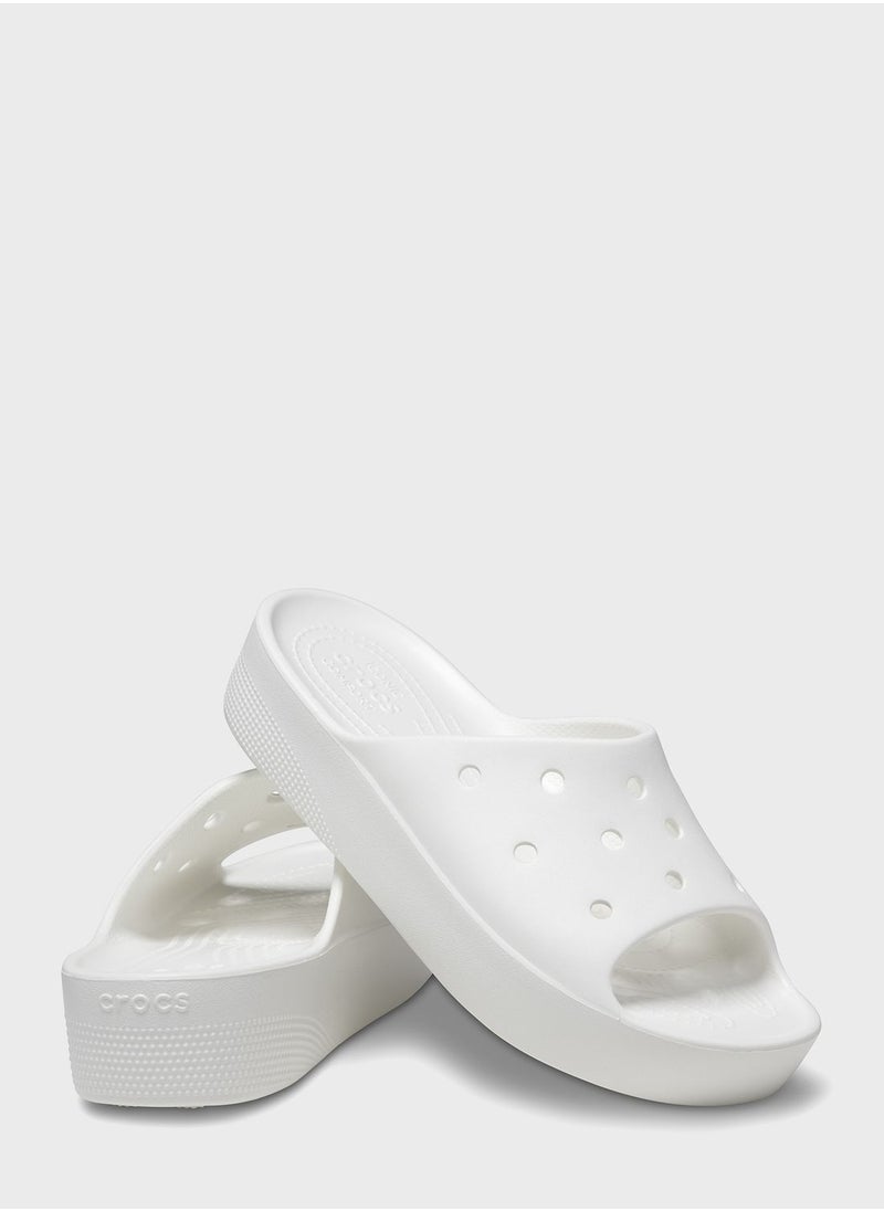 crocs - Classic Platform Slide - Image 1