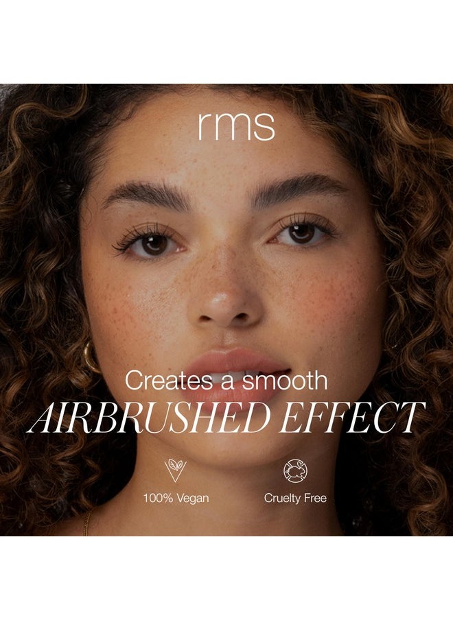 RMS Beauty Skin2Skin Blush Brushface Brush & Body Makeup Brushloose Powder Brushbronzer Brushmake Up Brushescream Makeup Brushes  - Image 2