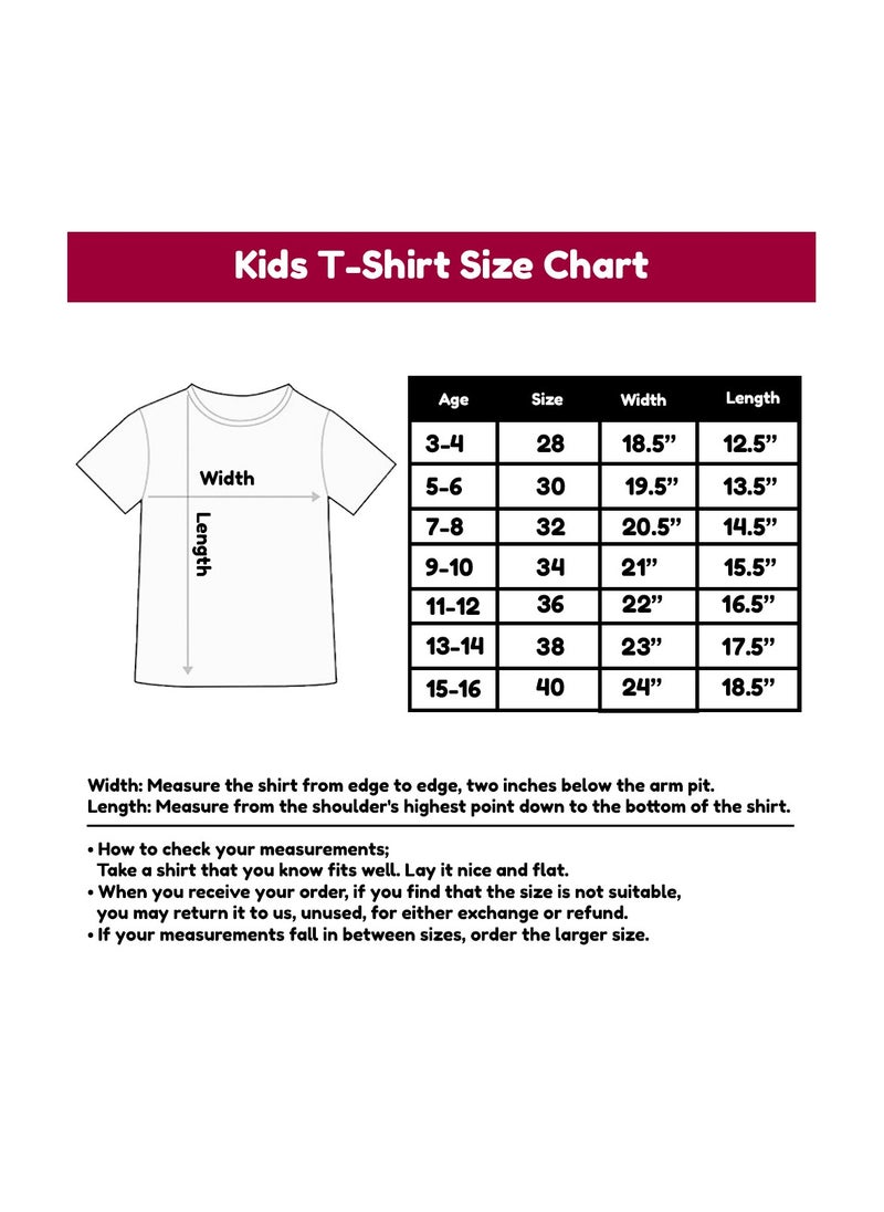 Generic - Syria Kids Boys T-Shirt–Comfortable And Soft Cotton Round Neck And Short Sleeves Tshirts–Perfect For School And Special Events - Image 1