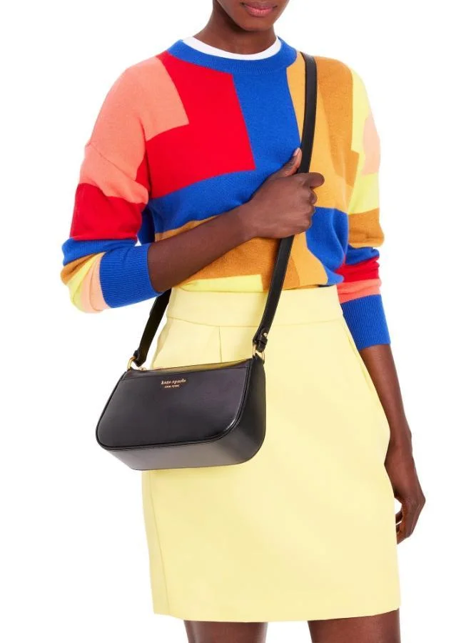 كيت سبيد Bleecker Saffiano Leather Small Crossbody