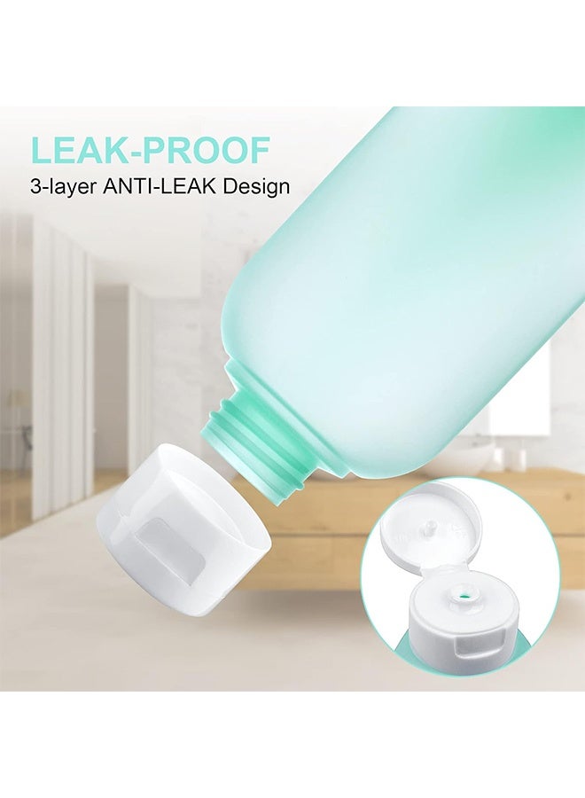 Generic 4-Piece Travel Bottles Set, 60ML Travel Bottles Containers with Storage Bag, Small Mini Empty Plastic Squeeze Bottles for Travel Toiletries Shampoo and Conditioner - Image 3