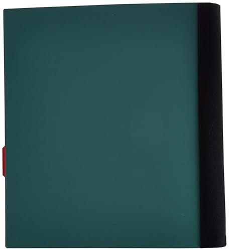 Five Star دفتر ملاحظات دوار من فايف ستار + تطبيق دراسة، 3 مواد، ورق مقاس كليه، 8-1/2" × 11"، 150 ورقة، واقي دوار، فواصل قابلة للتحريك، أخضر زجاجي (73136) - Image 2