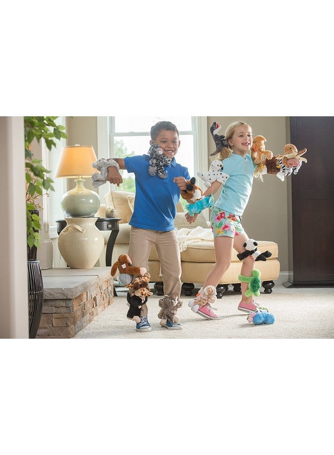 Wild Republic Wild Republic Huggers Triceratops Plush Toy, Slap Bracelet, Stuffed Animal, Kids Toys, 8 Inches  - Image 2