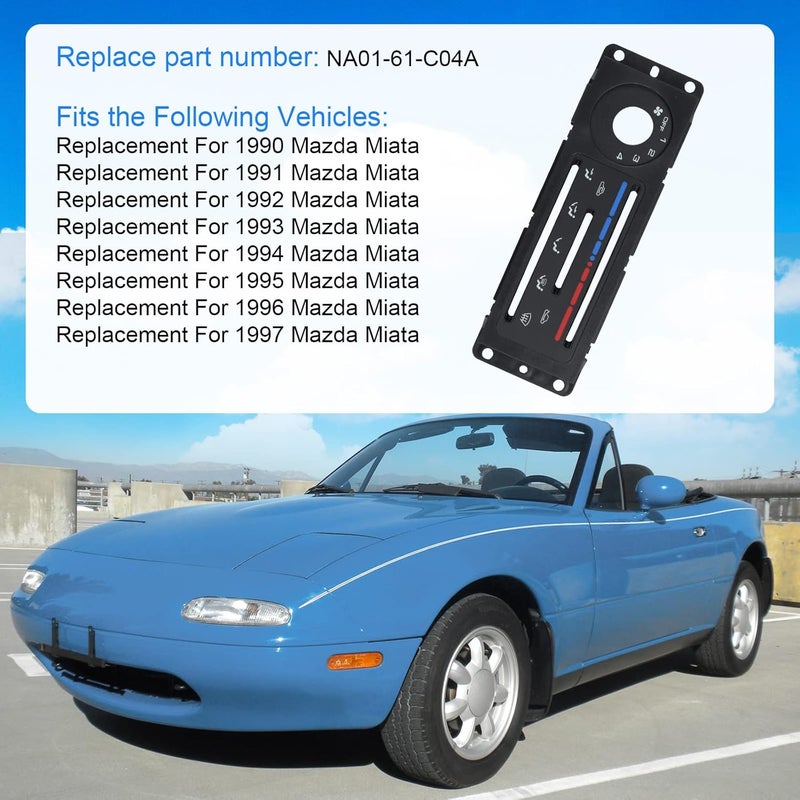 DICMIC Heater Control Panel for Mazda Miata - Image 3