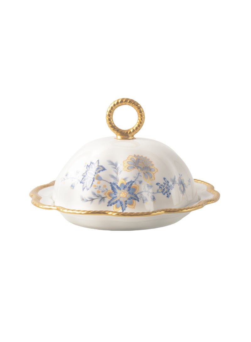 Life Smile LIFE SMILE Candy Bowl -Butter Dish with Lid - Covered Sugar Bowl | Serving Dish and Food Storage Container, Perfect for Chocolate Jars, Home, Office, and Gift Use - Image 1