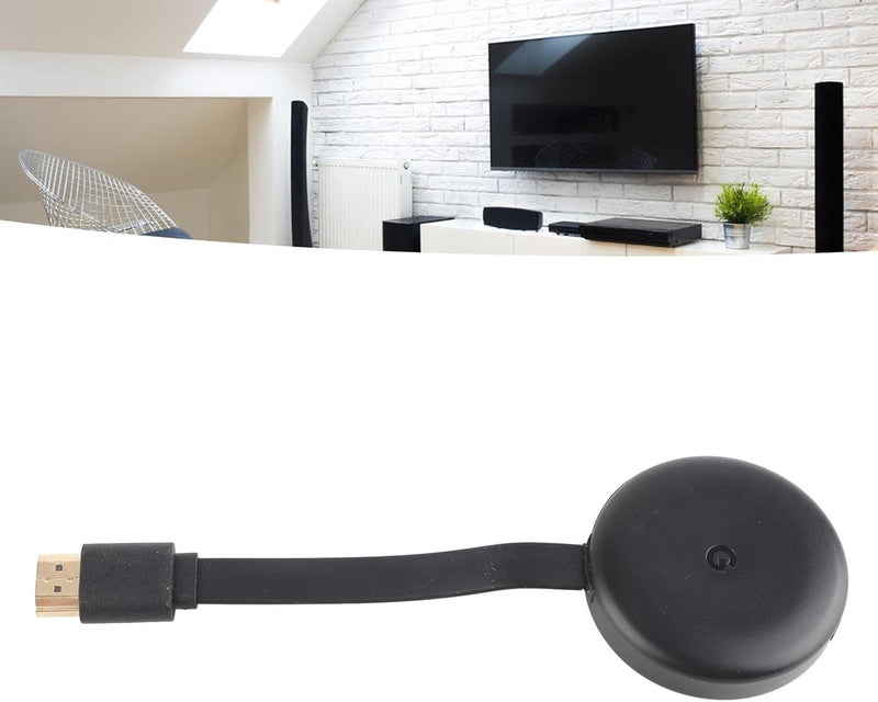 كلاراكو محول عرض شاشة WiFi، دونجل عرض مع واجهة وسائط متعددة عالية الدقة 1080 بكسل، عروض أفلام محمولة للبث المنزلي والسفر والهاتف المحمول والتلفزيون والكمبيوتر المحمول ونظام التشغيل iOS وAndroid وOS X وWindows - Image 5