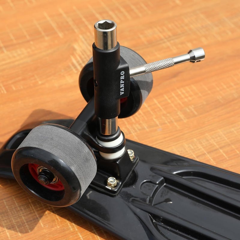 Vanpro skateboard tools skate tool all in oneUsed for installation and maintenance of various skateboards and roller skates，etc. (fold Portable) - Image 4