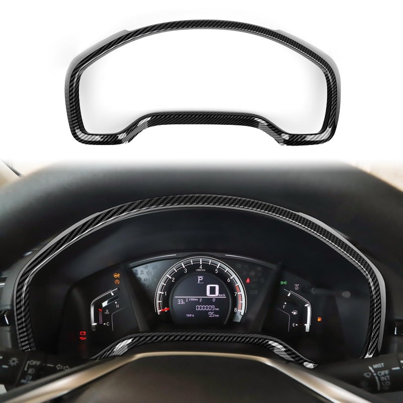 BRMYL Dashboard Instrument Panel for 20172022 Honda CRV LX EX EXL Touring Accessories CRV ABS Carbon Fiber Interior Stickers