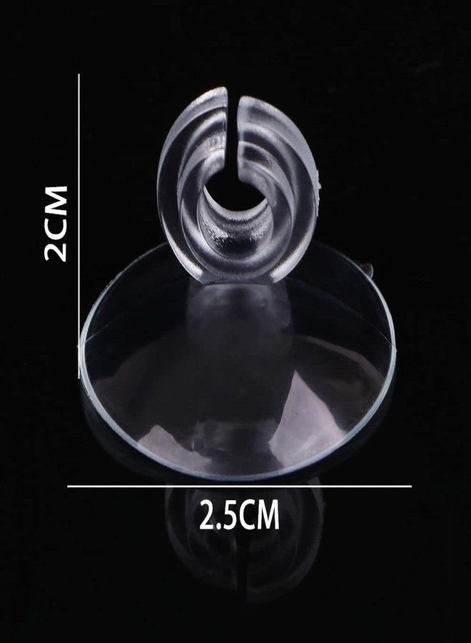 GANPUB 10Pcs Black Aquarium Suction Cup,Cup Holder Sucker Tube Sucker Clear Airline Tube Clips Holders Clamps for Fish Tank Tubing Air Pump Accessories - Image 2
