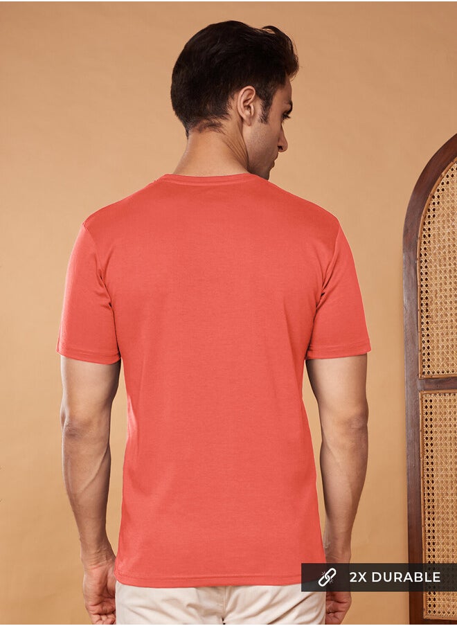 The Souled Store - The Souled Store Basic Supima Cotton T-shirt for Men and Boys - Image 1