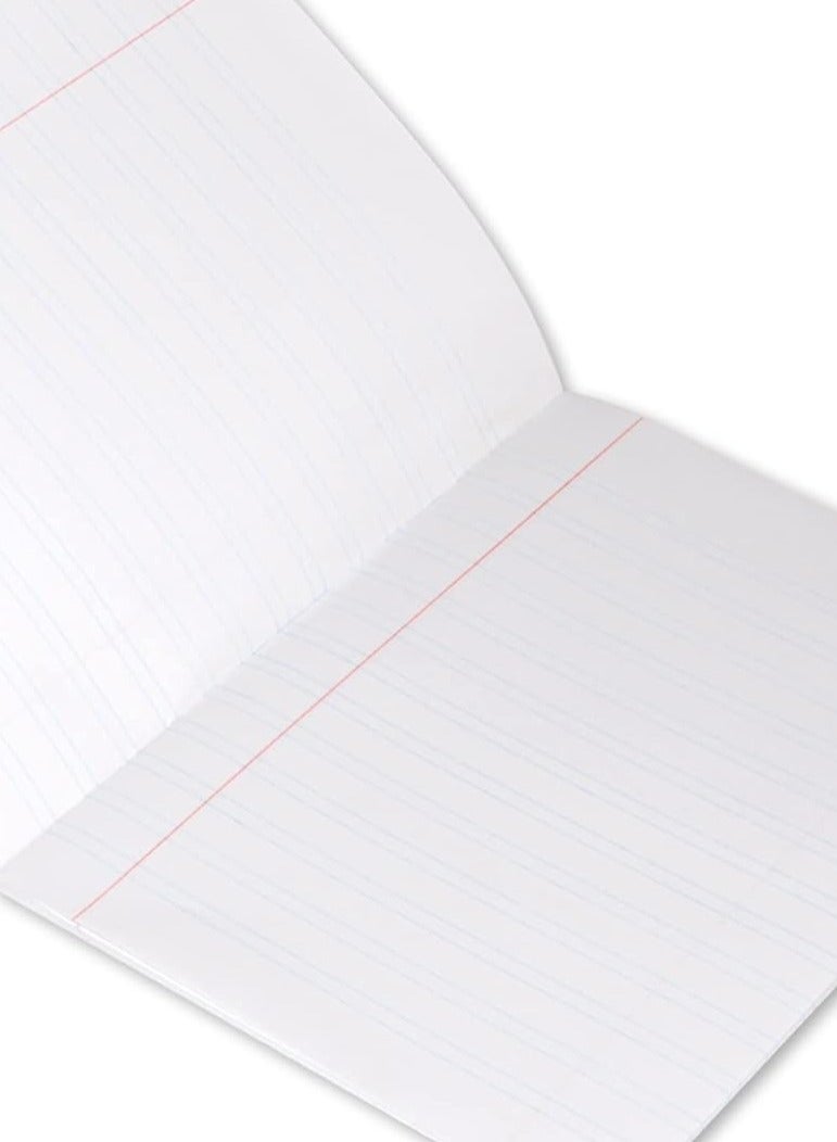 FIS Exercise Book 12 Pack 80 Pages 2 Line With Margin FSEB2LM80N - Image 2