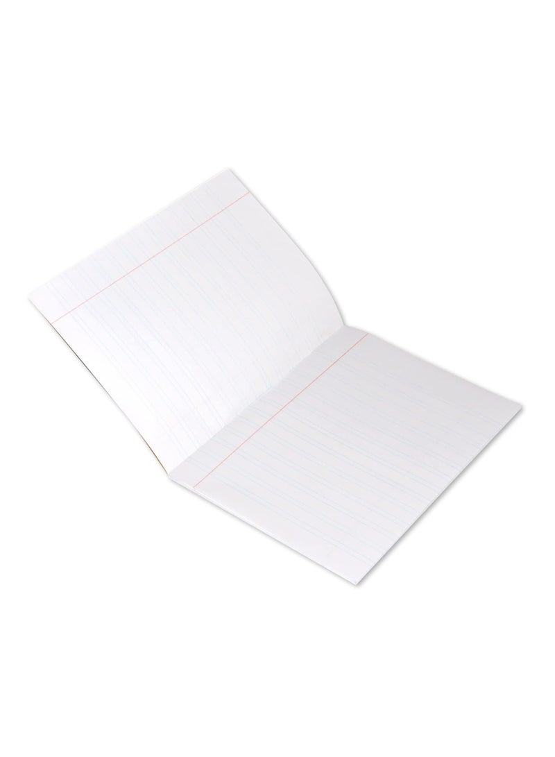 FIS Exercise Book 12 Pack 80 Pages 2 Line With Margin FSEB2LM80N - Image 3