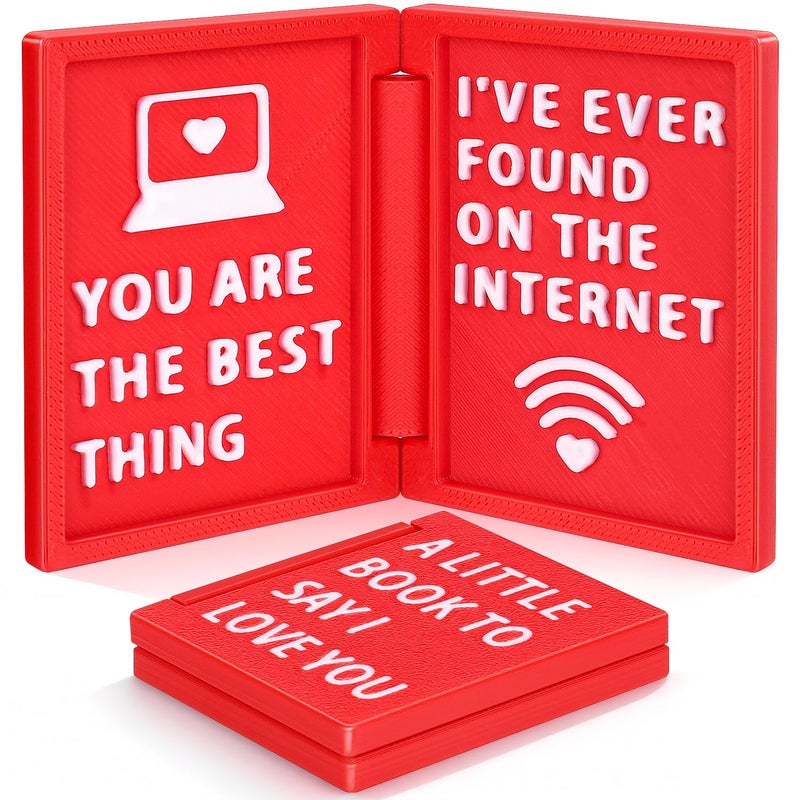 Slothoem Romantic Gift for Couples, Online Dating or Long Distance Relationship Gift, Anniversary & Valentineâ€™s Day Gift for Boyfriend or Girlfriend, I Love You 3D Printed Gifts - Image 1